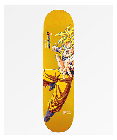 Primitive x Dragon Ball Z Super Saiyan Goku P Rod 8.0" Skateboard Deck